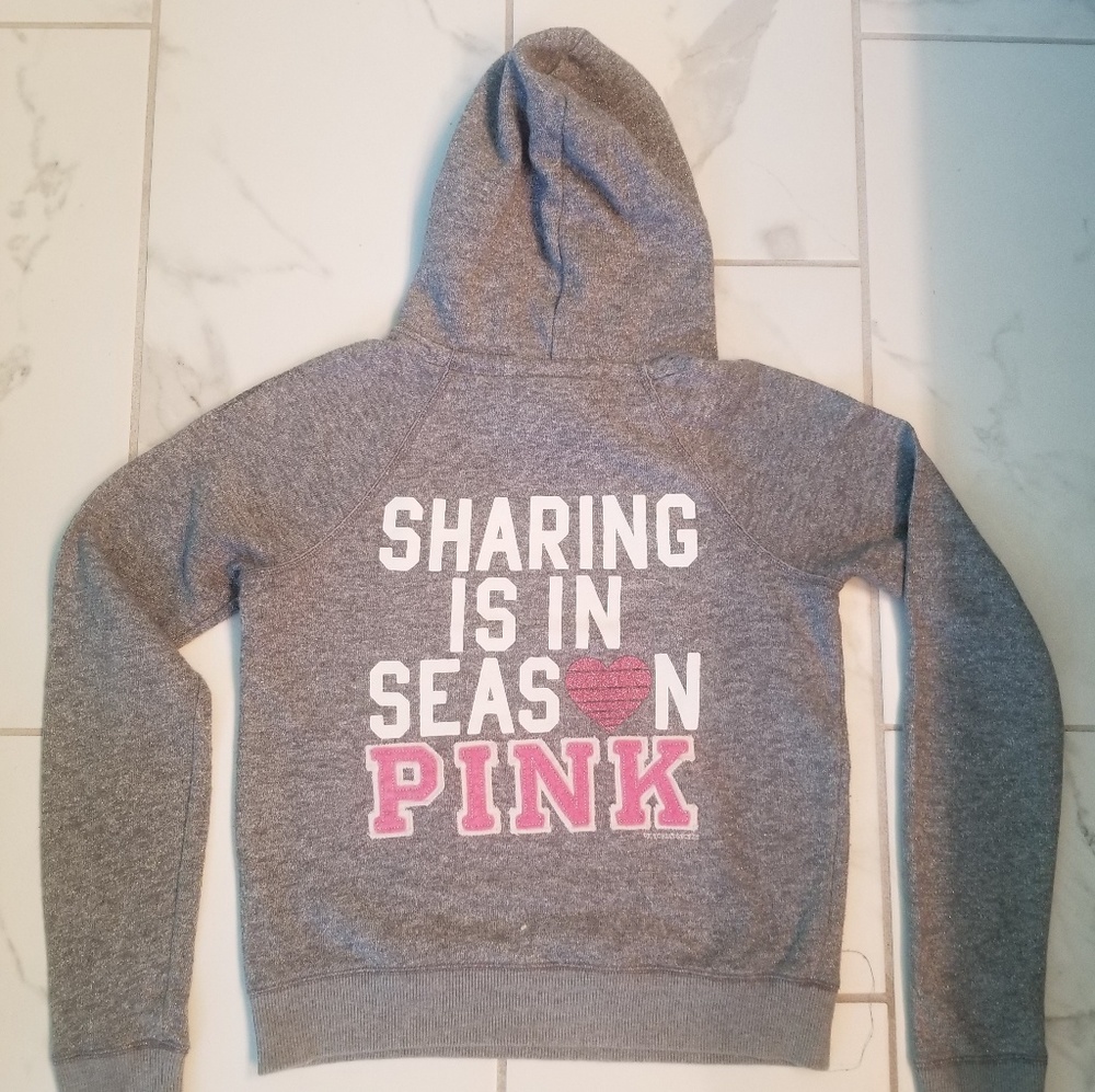 Victoria's Secret Pink Dazzle Sweatshirt size Med